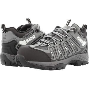 Hoss Trail Men's US 11.5 Gray EH Composite Toe Waterproof Work Boots ZPO3133